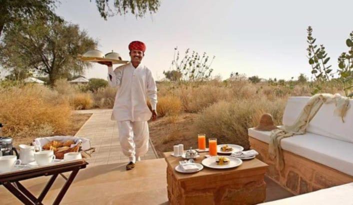 Khamma Ghani Resort With Pool Jaisalmer Eksteriør bilde